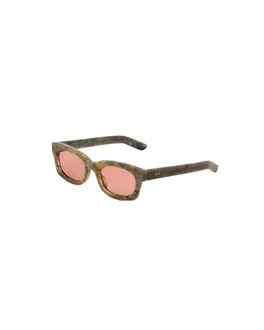 Retrosuperfuture Black On5 Ambos Roccia Sunglasses Acetate Squared Normal