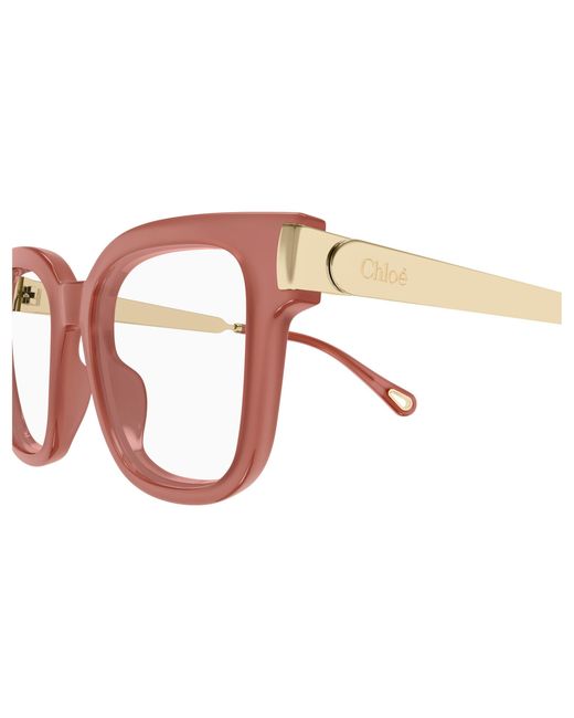Chloé Black Ch0353O 004 Optical Frames Acetate Transparent Squared