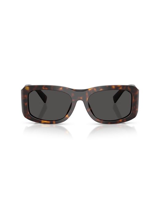 Dolce & Gabbana Black Dg4503 502/87 Sunglasses Acetate Squared Normal for men