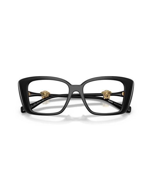 Versace Black Ve3385U Gb1 Optical Frames Injected Squared Normal