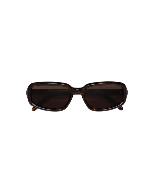 Retrosuperfuture Black Mcw Troll Burnt Sunglasses Acetate Squared Normal