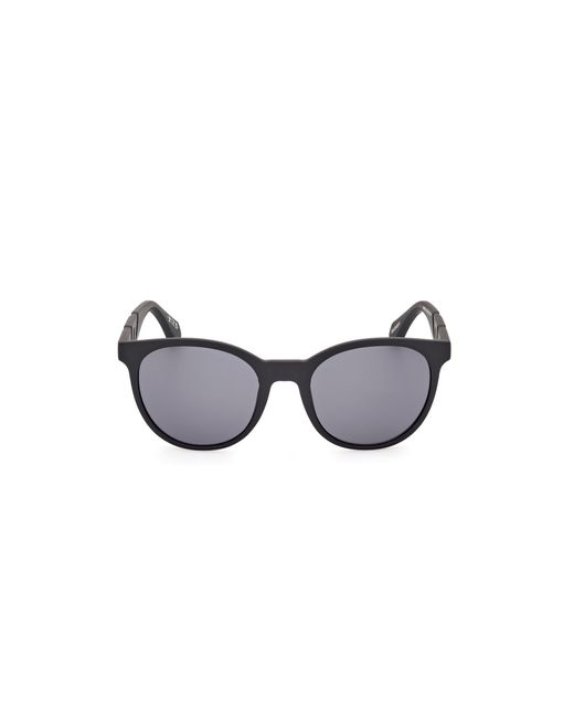 Adidas Black Or0102 02A Sunglasses Injected Round Normal