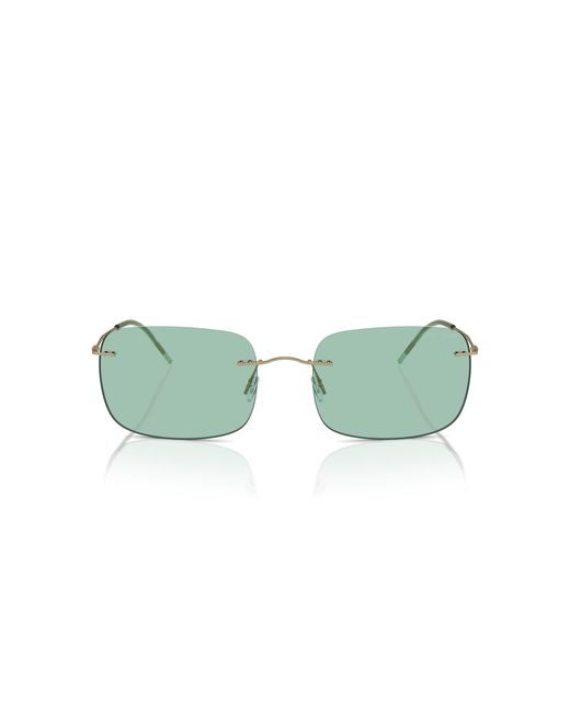 Giorgio Armani Green Ar1512M 30022A Sunglasses Metal Pillow Normal for men