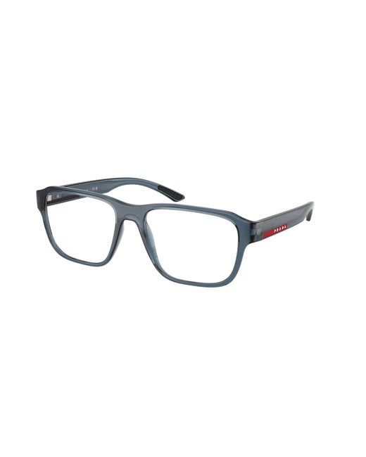Prada Linea Rossa Black Ps 05Rv Czh1O1 Optical Frames Injected Geometric Normal for men