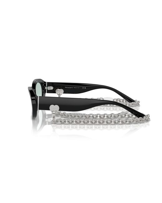 Tiffany & Co Black Tf4221 8001D9 Sunglasses Acetate Round Normal