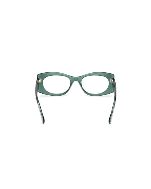 MAX&Co. Black Mo5184 093 Optical Frames Injected Geometric Normal