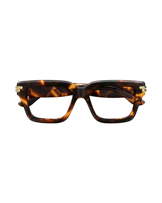 Bottega Veneta Black Bv1324O 002 Optical Frames Acetate Transparent Squared