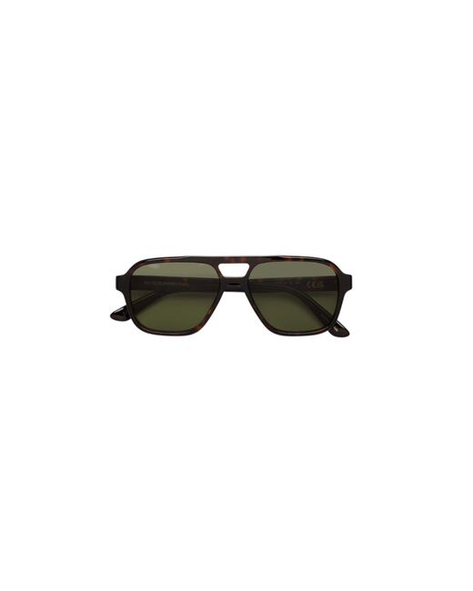 Retrosuperfuture Black Zjc Maneval Sunglasses Acetate Squared Normal