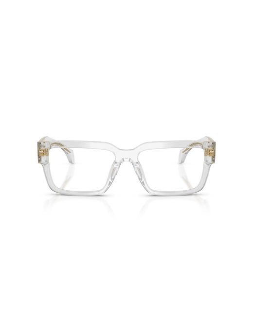 Versace Black Ve3374U 5519 Optical Frames Acetate Squared Normal for men