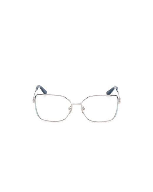 Guess Black Gu50223 010 Optical Frames Metal Squared Normal