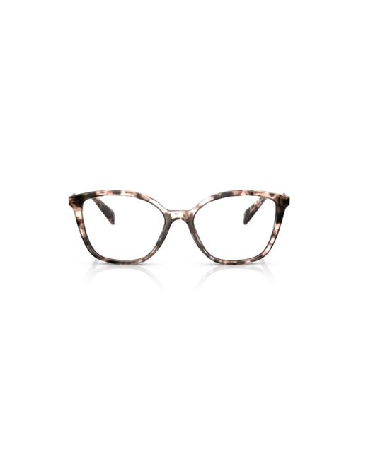 Prada Black Pr 02Zv Roj1O1 Optical Frames Acetate Butterfly Normal