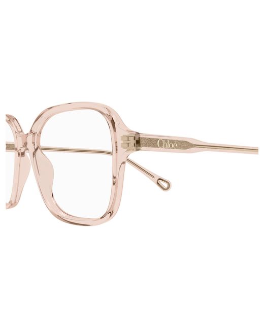 Chloé Black Ch0313O 005 Optical Frames Acetate Transparent Squared