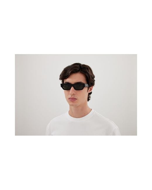 Gucci Black Gg1839S 001 Sunglasses Acetate Squared for men