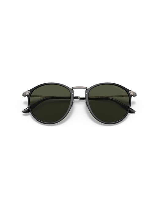 Giorgio Armani Black Ar 318Sm 500131 Sunglasses Acetate Pantos Normal for men