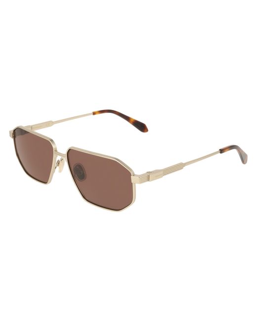 Ferragamo Black Sf340S 710 Sunglasses Titanium Squared Normal for men