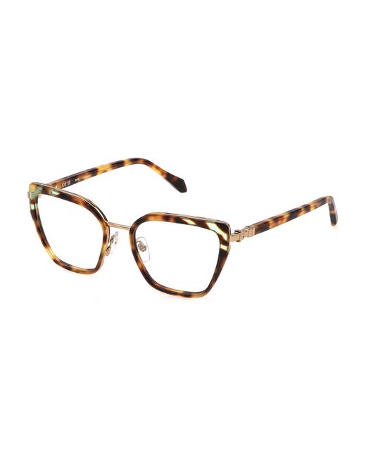 Just Cavalli Black Vjc071 0V34 Optical Frames Metal Squared