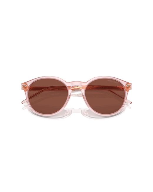 Giorgio Armani Black Ar8211 6073C5 Sunglasses Acetate Pantos Normal Anti-Glare for men