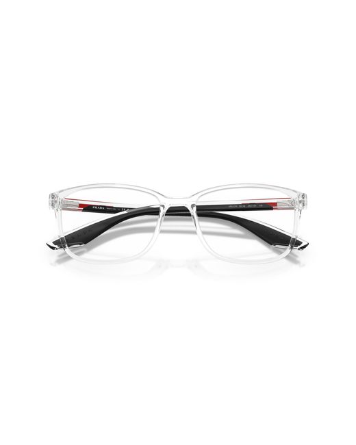Prada Linea Rossa Black Ps 07Rv 2Az1O1 Optical Frames Injected Pillow Normal for men