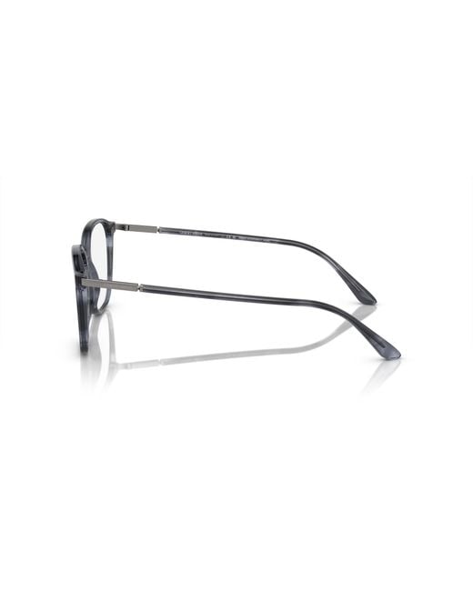 Giorgio Armani Black Ar7236 5986 Optical Frames Acetate Transparent Squared Normal for men