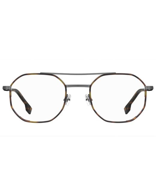 Boss Black Boss 1632 Ekp Optical Frames Steel Geometric for men