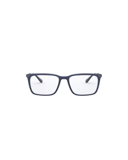 Emporio Armani Black Ea3169 5842 Optical Frames Plastic Squared for men