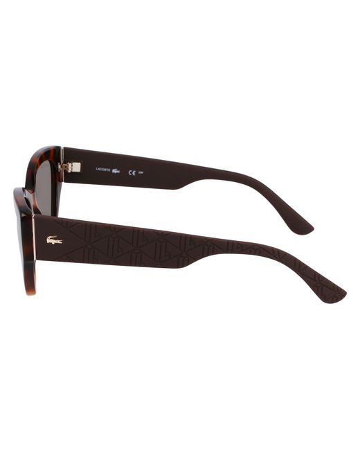 Lacoste Black L6047S 214 Sunglasses Acetate Squared Normal