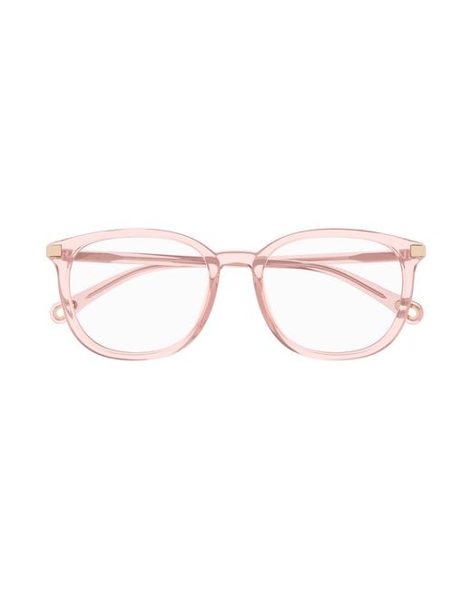 Chloé Black Ch0247Oa 003 Optical Frames Acetate Transparent Cat Eye