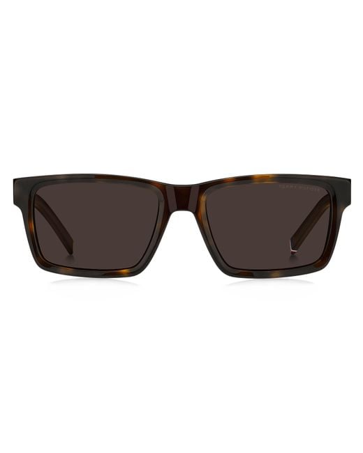 Tommy Hilfiger Black Th 2309/S 086/70 Sunglasses Acetate Squared Normal for men