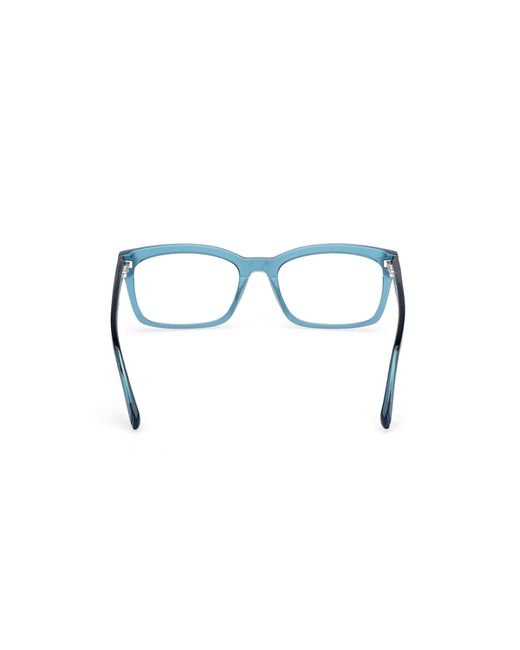 Guess Black Gu50252 087 Optical Frames Acetate Squared Normal for men