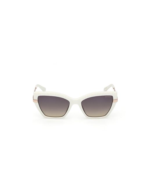 Guess Black Gu00216 21B Sunglasses Injected Squared Normal