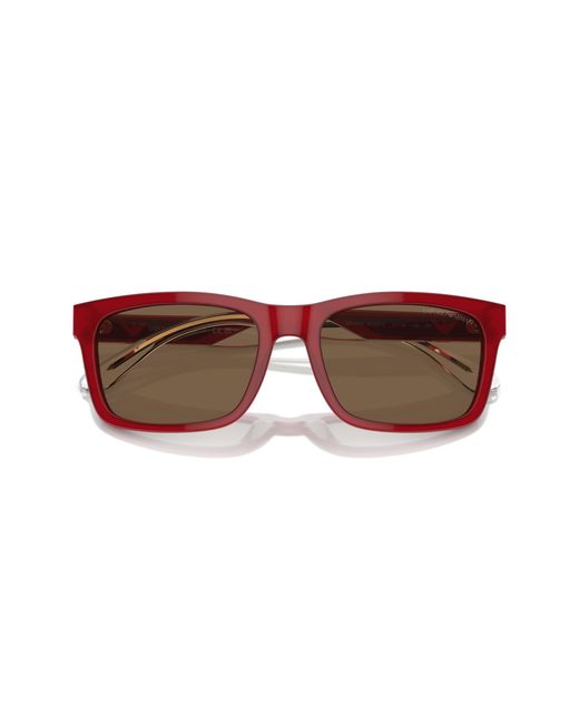 Emporio Armani Black Ea4224 609373 Sunglasses Acetate Squared Normal for men