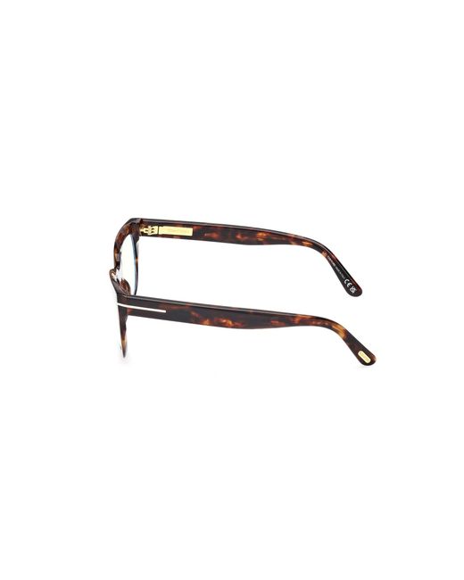 Tom Ford Black Ft6066-B 055 Optical Frames Acetate Squared Normal