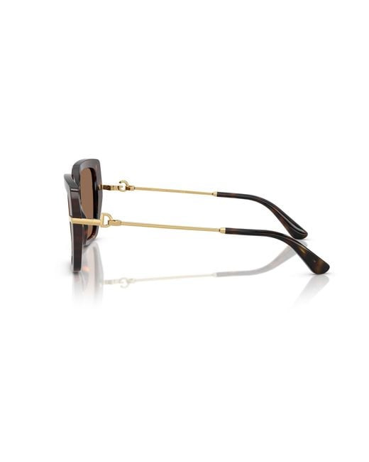 Dolce & Gabbana Black Dg4474 502/73 Sunglasses Acetate Butterfly Normal