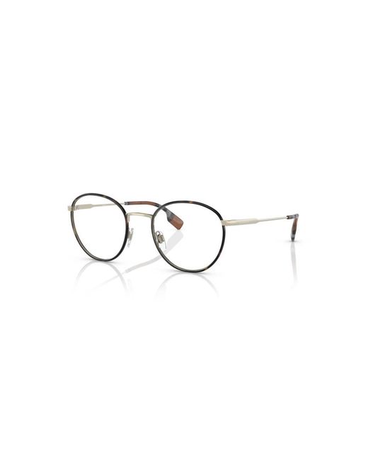 Burberry Black Be1373 Hugo 1109 Optical Frames Metal Transparent Round Normal for men