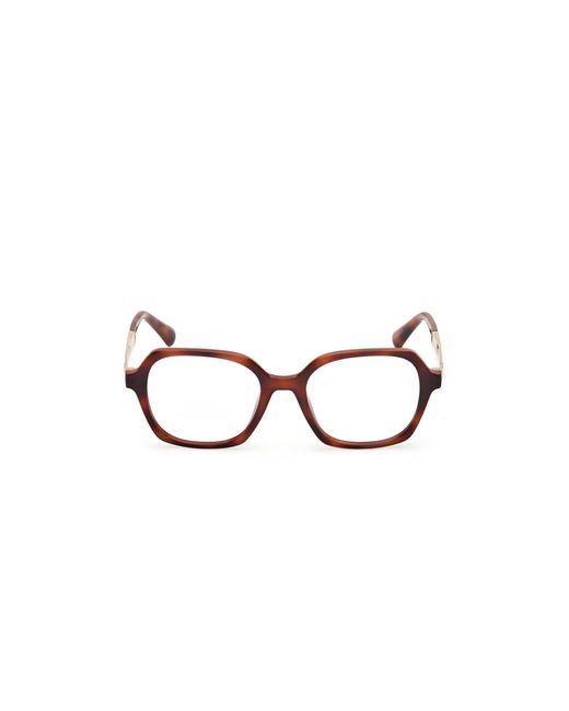 MAX&Co. Black Mo5190 053 Optical Frames Injected Geometric Normal