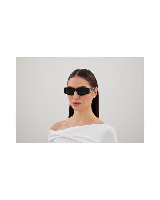 Gucci Black Gg1664S 001 Sunglasses Acetate Squared
