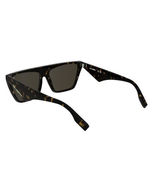Karl Lagerfeld Black Kl6186S 242 Sunglasses Bio-Inject Squared Normal