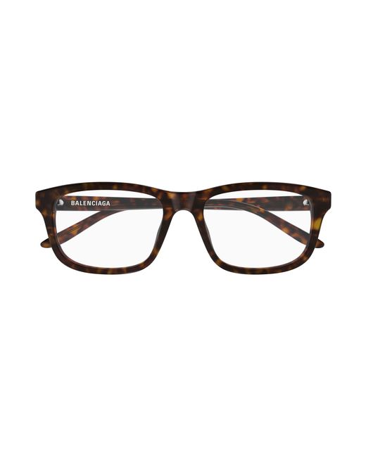 Balenciaga Black Bb0442Oa 002 Optical Frames Acetate Transparent Squared