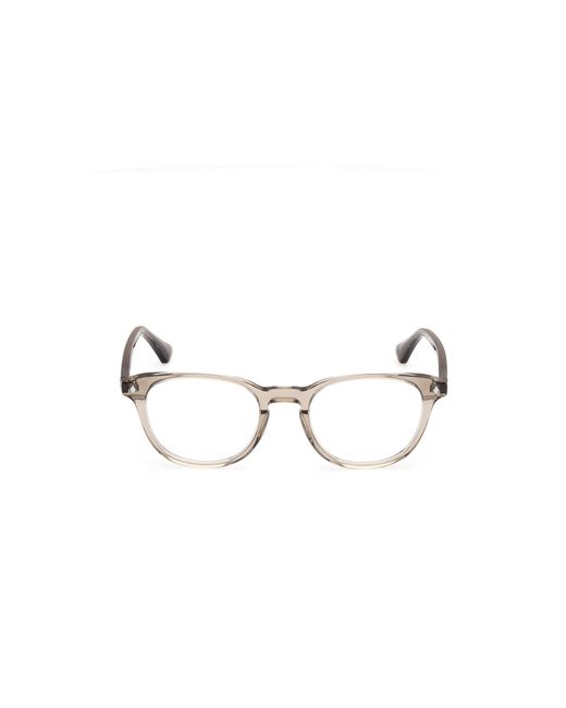 Web Black We5455 057 Optical Frames Acetate Round Normal for men