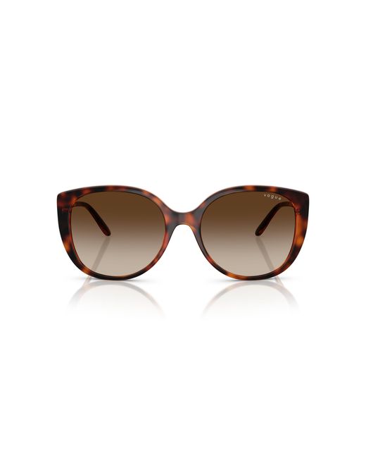 Vogue Eyewear Black Vo5623S W65613 Sunglasses Nylon Butterfly Normal Shaded