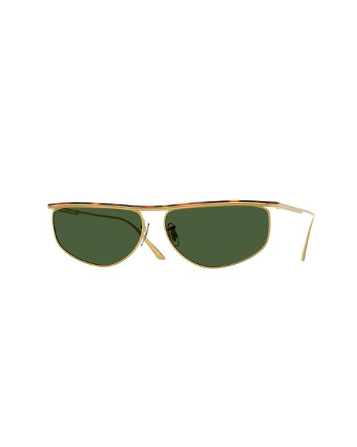 Oliver Peoples Green Ov1367S 1986C 533271 Sunglasses Steel Geometric Normal