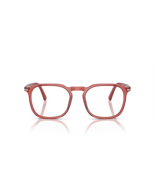 Persol Black Po3337V 1198 Optical Frames Acetate Transparent Pantos Normal
