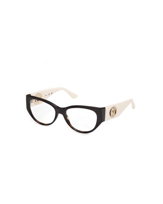 Guess Black Gu50351 052 Optical Frames Acetate Cat Eye Normal