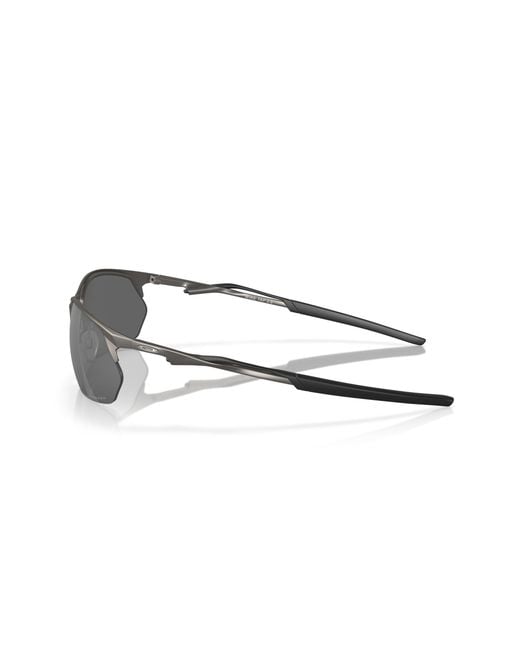 Oakley Black Oo4145 Wire Tap 2.0 414502 Sunglasses Metal Squared Normal Prizm for men