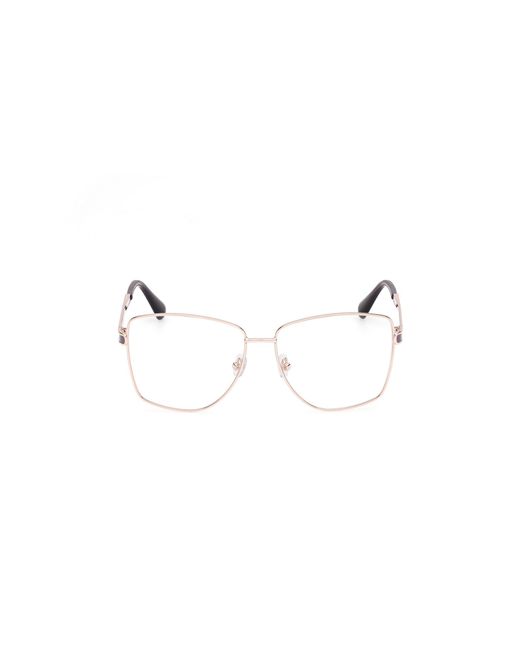 MAX&Co. Black Mo5164 028 Optical Frames Metal Squared Normal