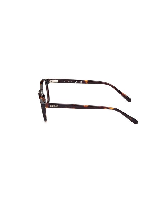 Guess Black Gu8290 052 Optical Frames Acetate Round Normal