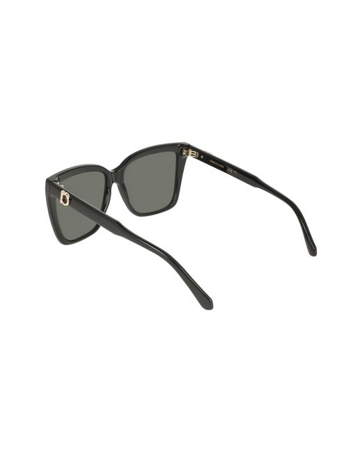 Ferragamo Black Sf2085Se 001 Sunglasses Acetate Squared Normal