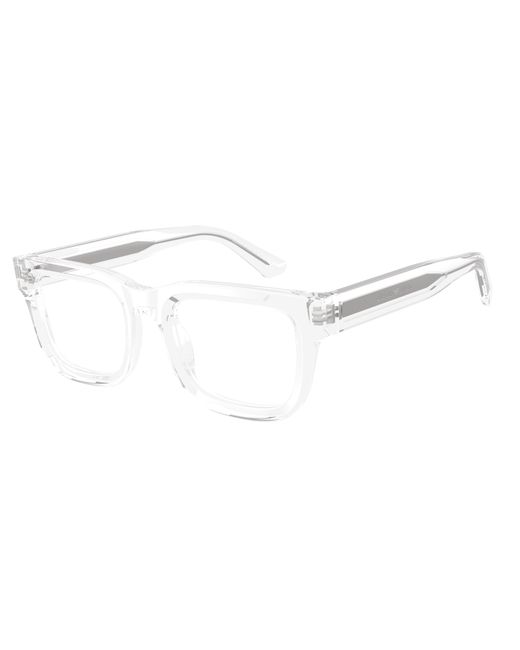 Emporio Armani Black Ea3279 6344 Optical Frames Acetate Squared Normal for men