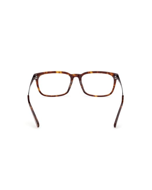Timberland Black Tb50086-H 055 Optical Frames Acetate Squared Normal for men