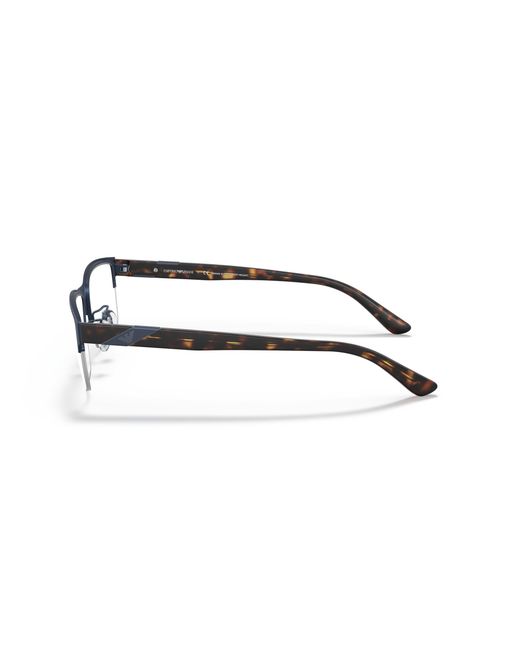 Emporio Armani Black Ea1129 3018 Optical Frames Metal Squared for men